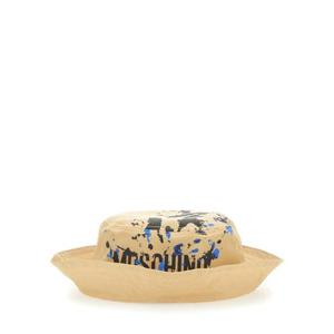 모스키노 남성 베이지 로고 사파리햇 92208267_1148