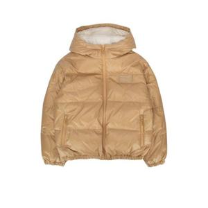 펜디 키즈 키즈 베이지 숏 패딩 JUA152AOB7 F1KE2