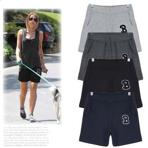 여자 데일리 편한 3부 밴딩 트레이닝 팬츠 반바지