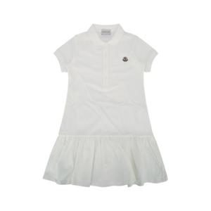 몽클레어 주니어 키즈 화이트 원피스 8I0001489AL2 034