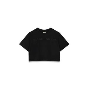 마크제이콥스 여아 블랙 반팔 티셔츠 W60461K_09B