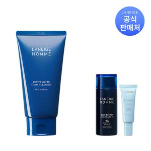 [10% 더블쿠폰] 라네즈 옴므 액티브워터 폼 클렌저 150ml