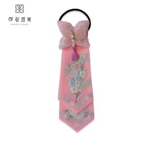 [하랑한복]여아 댕기 나리랑-분홍