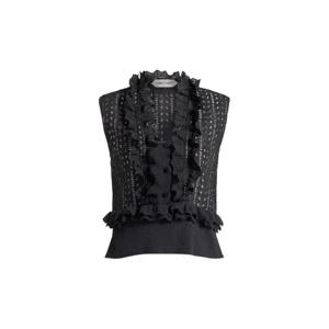 25 FW 알베르타페레티 러플 아일렛 블라우스 AEF261U08081623 TP447114911