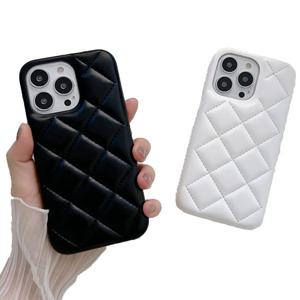 데켄스 아이폰14케이스 파스텔 레더 엠보싱 가죽 케이스 M953