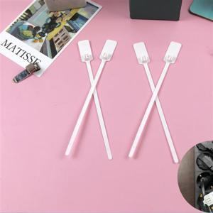 세로형 이름표 메모 네임택 케이블 타이 백색 50P