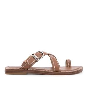 마이클코어스 스티치 디테일 플랫샌들 40S4ATFS1L 230