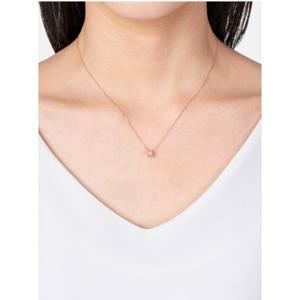 로이드 타임리스 하트파베 세팅 14k 목걸이 LNN23023G