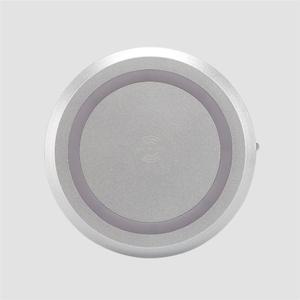 가구 매입콘센트 BID-221W 실버 원형