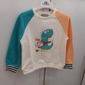 TALENTKIDS (쁘띠앙팡) HC24 PC셀리노이 공룡맨투맨 PCY12BTS04