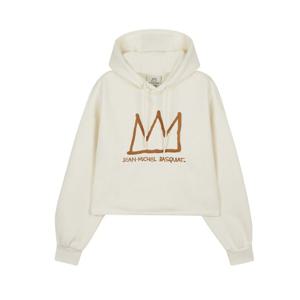 [클라이드]여성 셋업 바스키아 기모 후드 티셔츠 FODTS982F