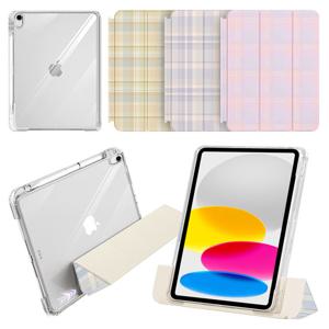 아이패드 10 11세대 (A16) 세로거치 분리형 슬라이드 투명 스마트 커버 케이스 IT-33