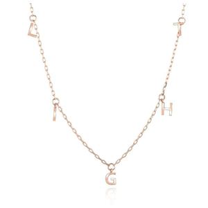 [로이드] 주문제작 Light 레터링 14k 목걸이 LNN22018G