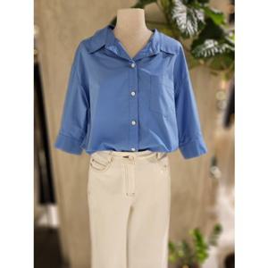 [ZOOC] 백포인트 코튼 셔츠 (Z252MSC103)