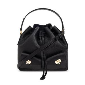 페라가모 허그 드로스트링 미니 큐브 버킷 백 785878 002 TP941147337