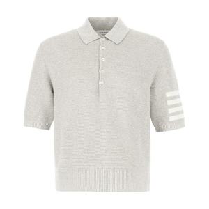 톰브라운 4바 리넨 코튼 폴로 셔츠 MKP125A Y6011 065