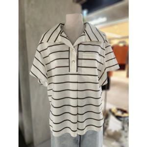 [ZOOC] 스트라이프 카라 셔츠 (Z252MSC028)