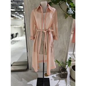 [ZOOC] 시스루 롱 셔츠 (Z252MSC016)