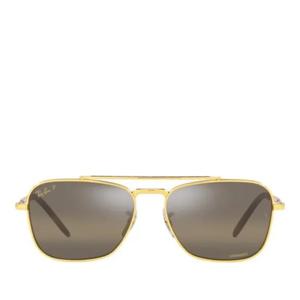 레이밴 뉴 카라반 골드 폴라 클리어 선글라스 RB3636 9196G5