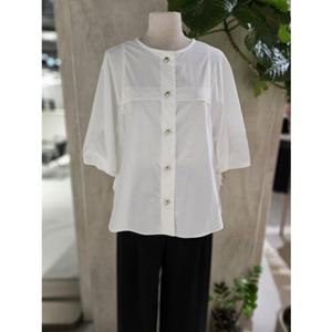 [ZOOC] 오버핏 라운드 블라우스 (Z252MSC035)