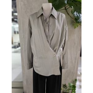 [ZOOC] 더블 버튼 나일론 셔츠 (Z252MSC006)