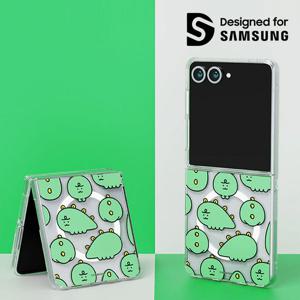 삼성정품 갤럭시Z플립7 니니즈 쬬르디 클리어 버라이어티 마그넷 맥세이프 케이스 투명케이스 GP-FPF766 N