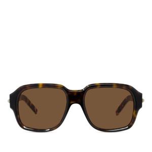 지방시 지오메트릭 렉탱귤러 토르토이즈쉘 선글라스 GV40114I G