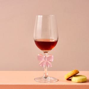 [모던하우스] 슈가타르트 리본 오브제 화이트 와인잔 280ML