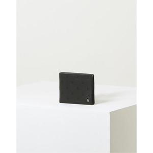 [헤지스ACC][선물포장출고] [GOLDEN LANE] 블랙 음각패턴 소가죽 머니클립 HJWA3E562BK