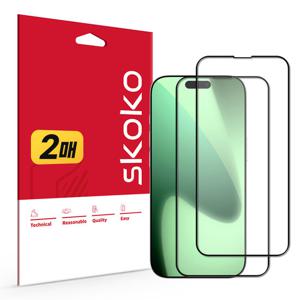 아이폰17 풀커버 2.5D 9H 강화유리 액정보호필름 2매