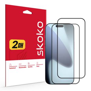 아이폰17 프로 풀커버 2.5D 9H 강화유리 액정보호필름 2매