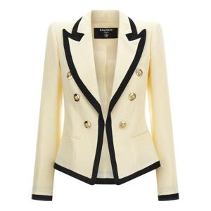 발망 수트 자켓 FF1SE165VI29GWO White Black