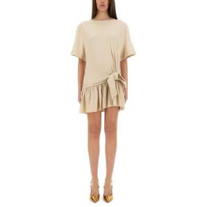 파코라반 미디 원피스 25EJRO121VI0267 P270 BEIGE