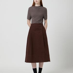 [씨씨콜렉트] 코듀로이 플레어 스커트 C254MSD032