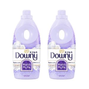 다우니 초고농축 퍼퓸 섬유유연제 1L 화이트머스크 x 2개