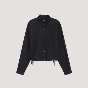 [시스티나]코튼 스트링 크롭 셔츠 AWWSTP31040