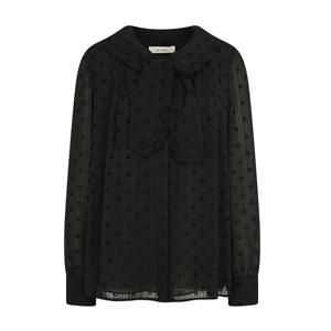 [제이제이 지고트]프릴 타이넥 플로럴 블라우스 GNBA0BL30