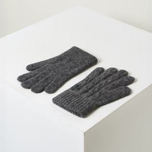 [헤지스] 남성 케이블 울캐시미어 장갑 HZGV5F104CG