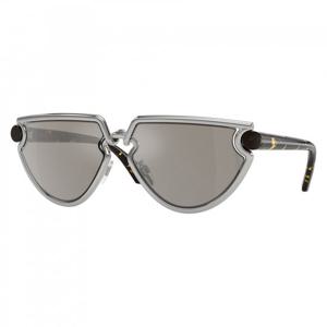 버버리 라이트 그레이 미러 실버 이레귤러 여성용 선글라스 BE3152 10056G 61