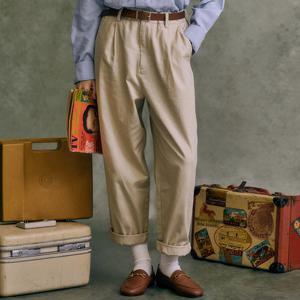 [후아유]비조 핀턱 와이드 팬츠 (WHTAC4833F-T)