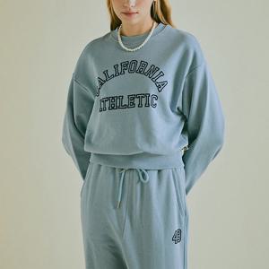 [후아유]여성 크롭 레터 맨투맨 (WHMWC3821F-T)