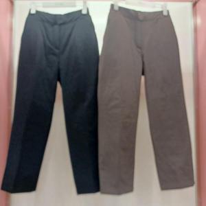 Latium HC06 국내생산 스판 반밴딩 일자형 배기 패딩 바지 T2543pt11