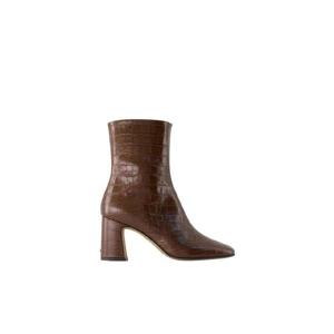 루제 클라우디아 엠보싱 앵클 부츠 I01CLAUDIA10001 CHOCO TP964976841