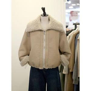 메종블랑쉬 세이브존03 르피타 리버시블 퍼 무스탕 집업 자켓 AQL254UJKC71A