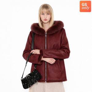 [로르 서울] [택가 175,000원] 폭스퍼 트리밍 리버시블 무스탕_SOJK251225