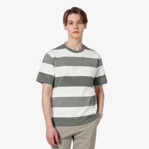 [라코스테공식] 남성 오버핏 밀라노 볼드 스트라이프 티셔츠 TH004E-55G BMY