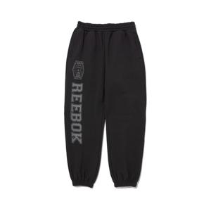 리복  펌프 기모 스웨트 조거 팬츠- 차콜 REPA3FN20CG