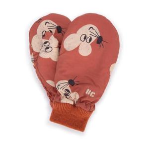 보보쇼즈 키즈 오렌지 미튼 장갑 223AI057 220