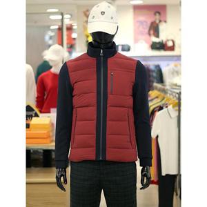 루이까스텔 세이브존03 남성 골프 가을 겨울 하이브리드 경량 저지 배색 덕 점퍼 AQ7MEJP004A