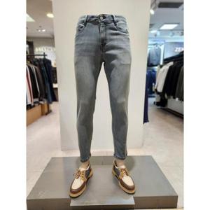 브렌우드 세이브존03 브렌우드 슬렌더핏 그레이 데님 팬츠 BRAGPDA-25-241